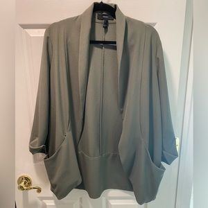 Forever 21 Oversized Blazer with pockets